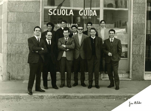 Foto storica dell'Autoscuola Nichelino