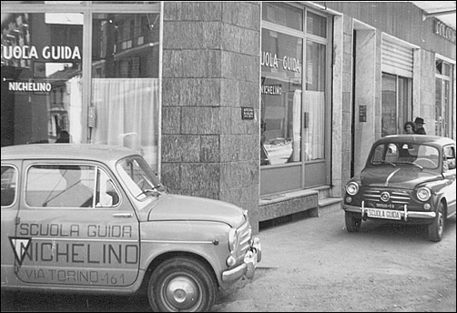 Foto storica dell'Autoscuola Nichelino