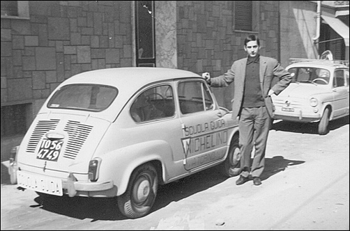 Foto storica dell'Autoscuola Nichelino